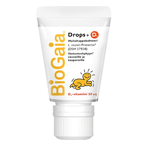 BioGaia 寶乖亞 嬰幼兒液體益生菌 D3 滴劑 10ml