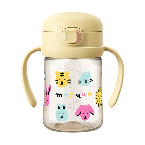 MOYUUM PPSU 彈蓋吸管學飲水杯 170ml
